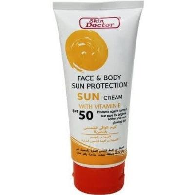 Face & Body Sun Protection Sun Cream With Vitamin E SPF 50