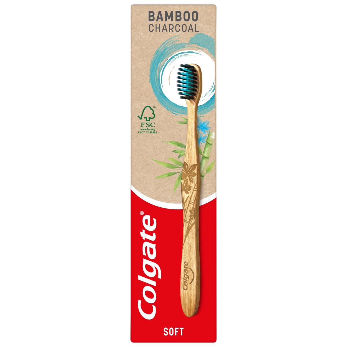 Bamboo Charcoal Soft Toothbrush