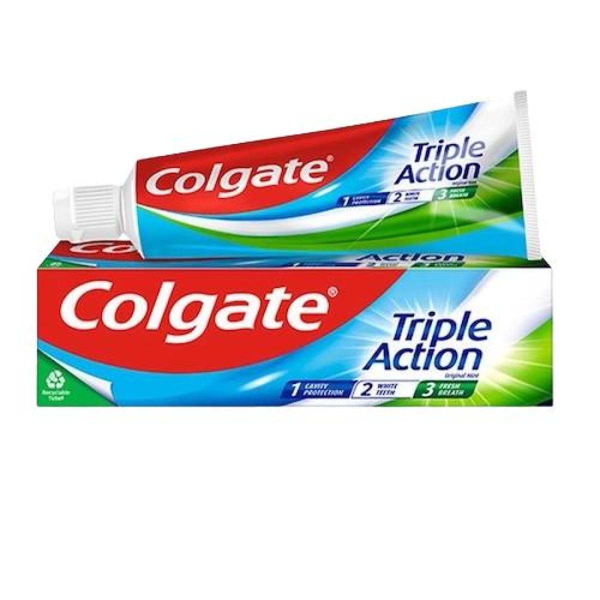 Toothpaste Triple Action Mint Fluoride