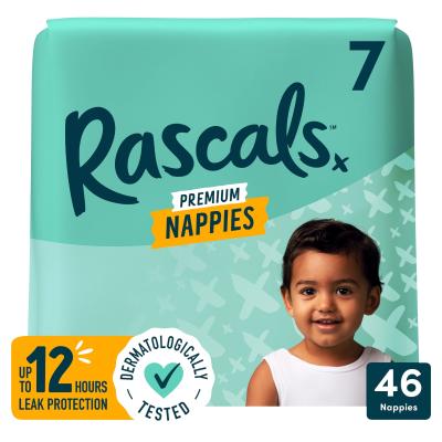 Premium Nappies Size 7 46 Jumbo Pack