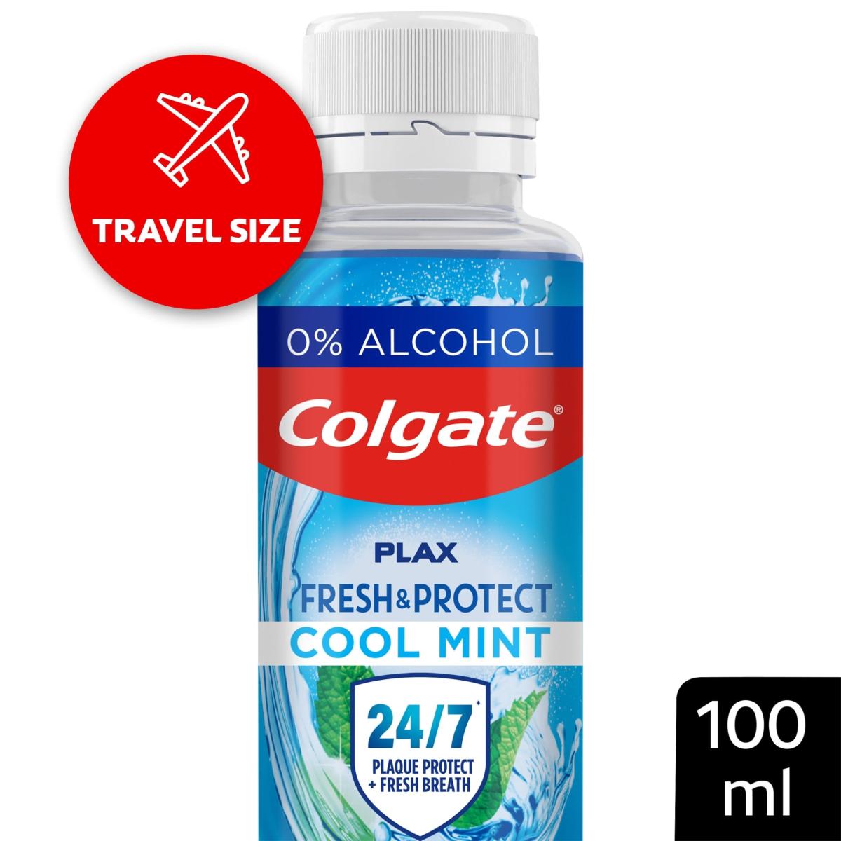 Plax Cool Mint Travel Mouthwash