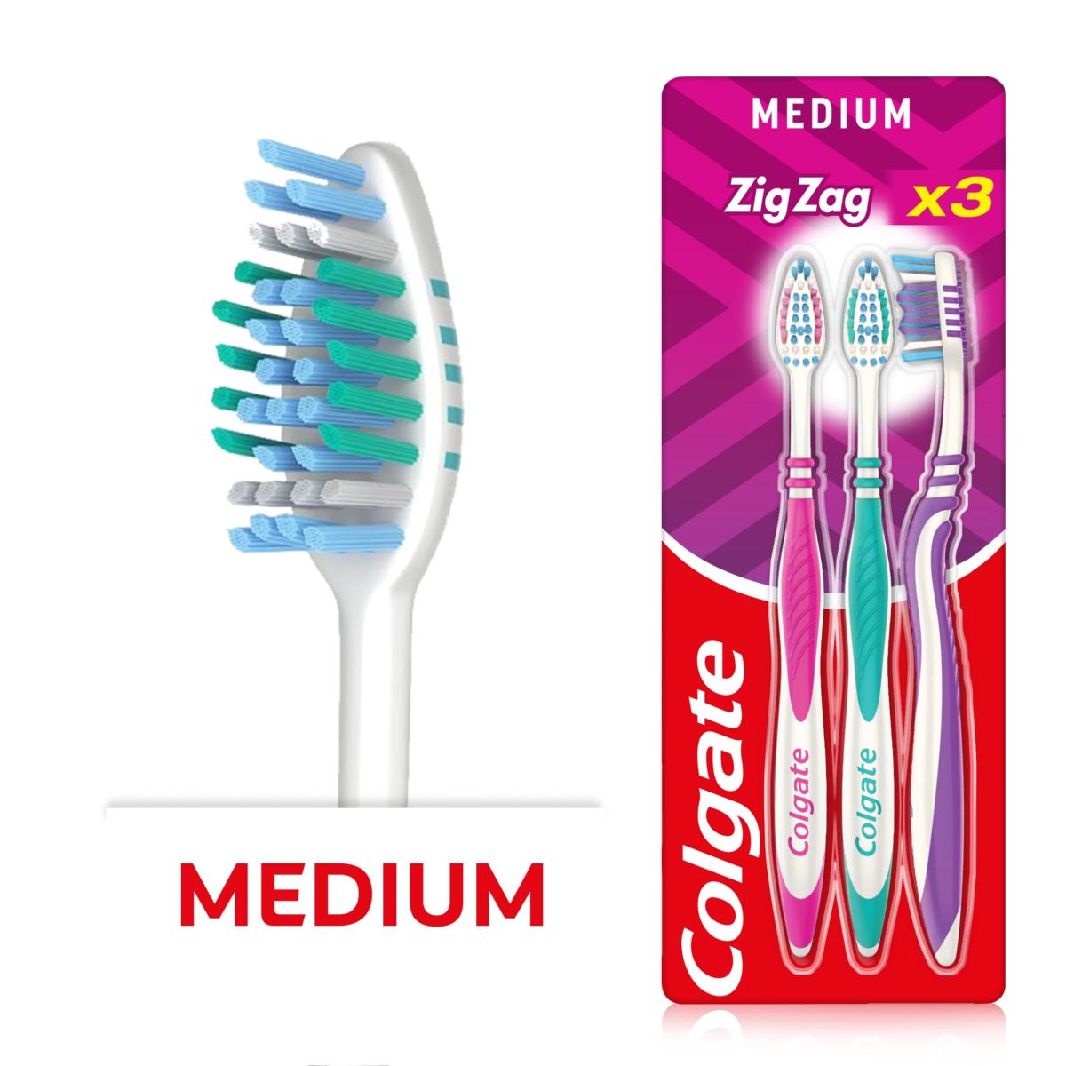 Zigzag Medium Toothbrush