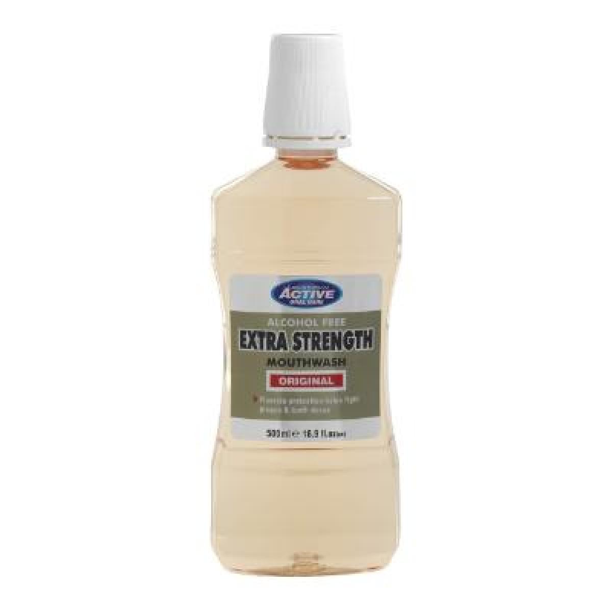 Active Mouthwash Extra Strength Original Alcohol Free