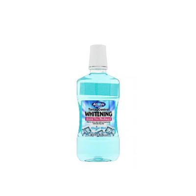 Active Mouthwash Glacial Mint Tartar Control Whitening Alcohol Free