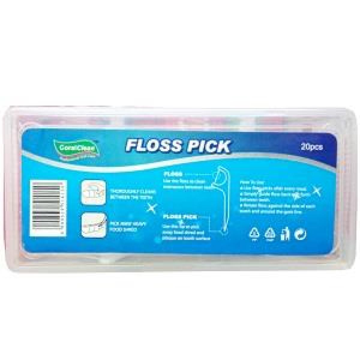 Clean Floss Pick x20