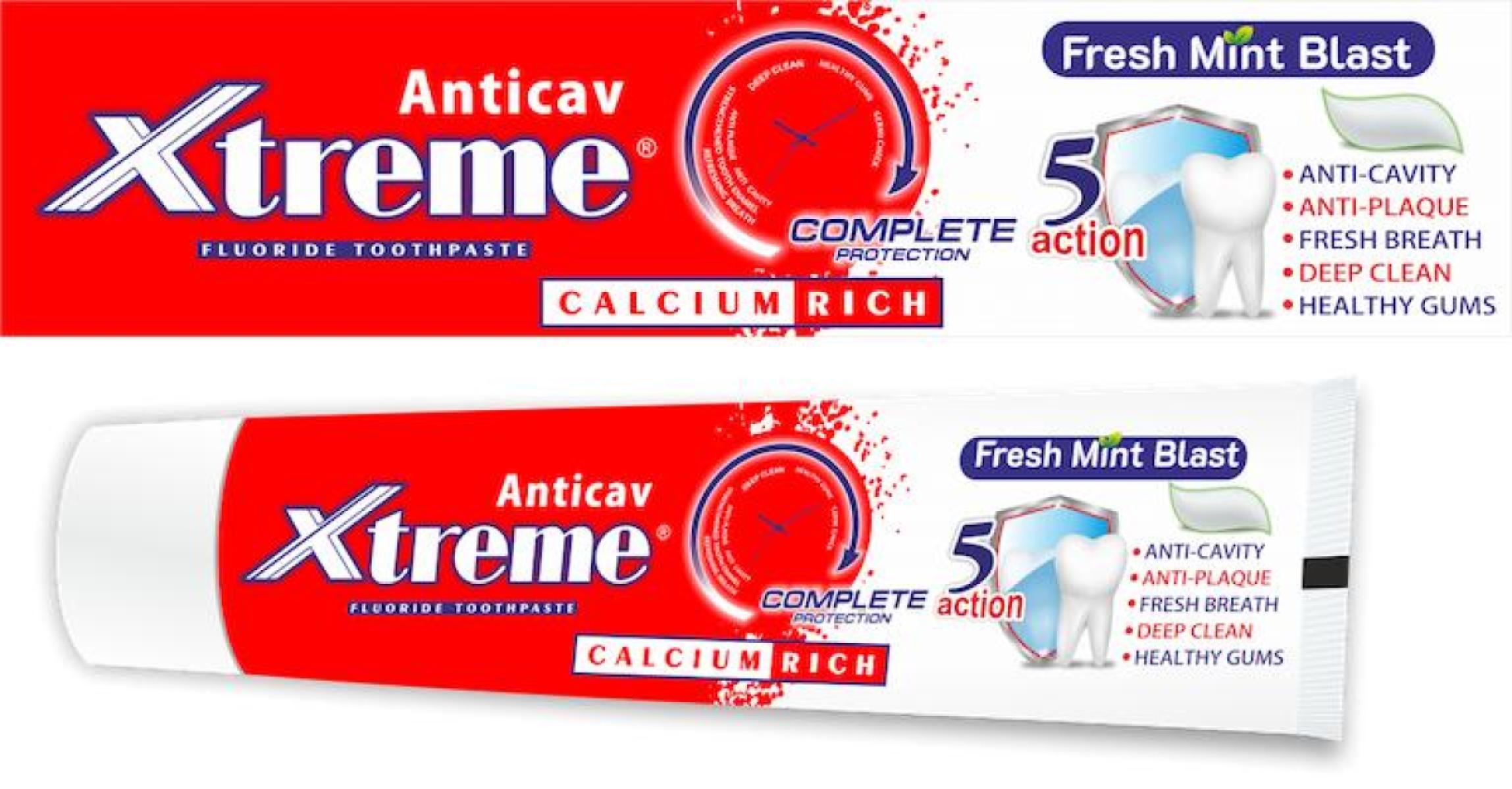 Toothpaste Anti-Cav Fresh Mint Blast Flouride