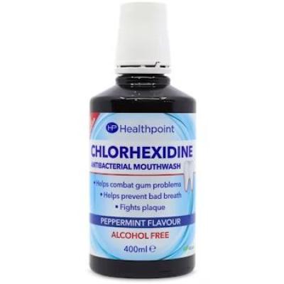 Chlorhexidine Anti-Bacterial Mouthwash Peppermint Alcohol-Free