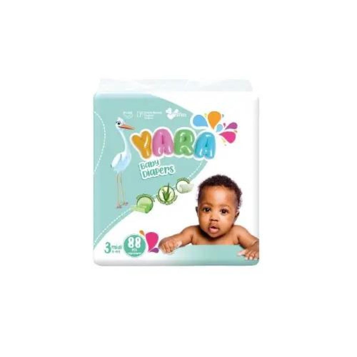 Diaper Size 3 Midi Jumbo 4-9 kg x88