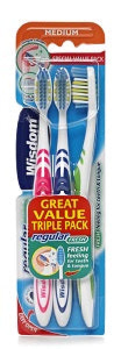 Toothbrush Regular Fresh x3