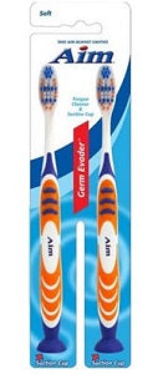 Toothbrush Germ Evader Soft x2