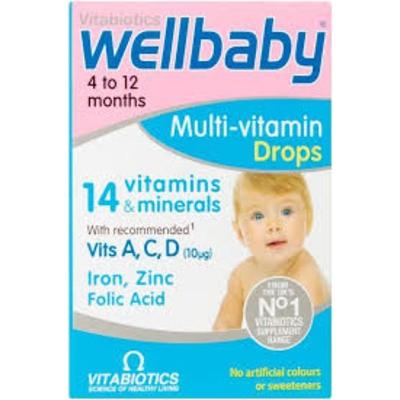 Vitamin D3 Multivitamin Drops 30 ml (0-12 months)