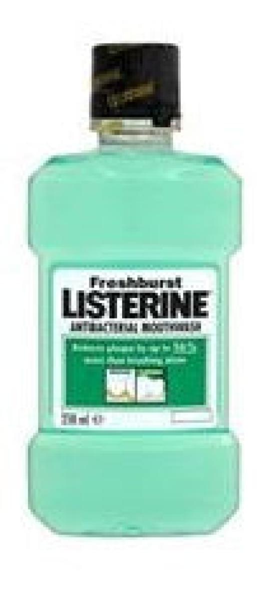 Listerine Mouthwash Fresh Burst 250 ml (PROMO)