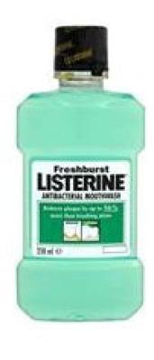 Listerine Mouthwash Fresh Burst 250 ml (PROMO)
