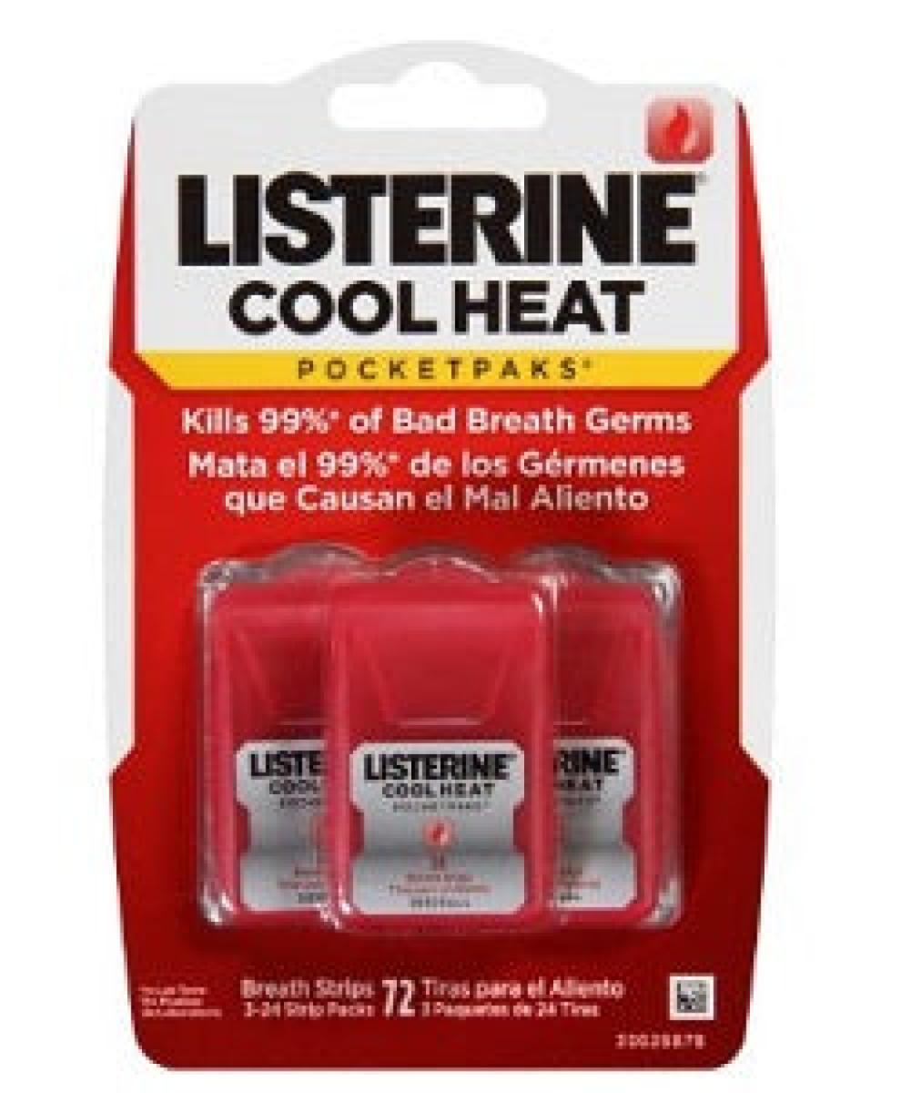 Pocketpaks Breath Strips Cool Heat x72