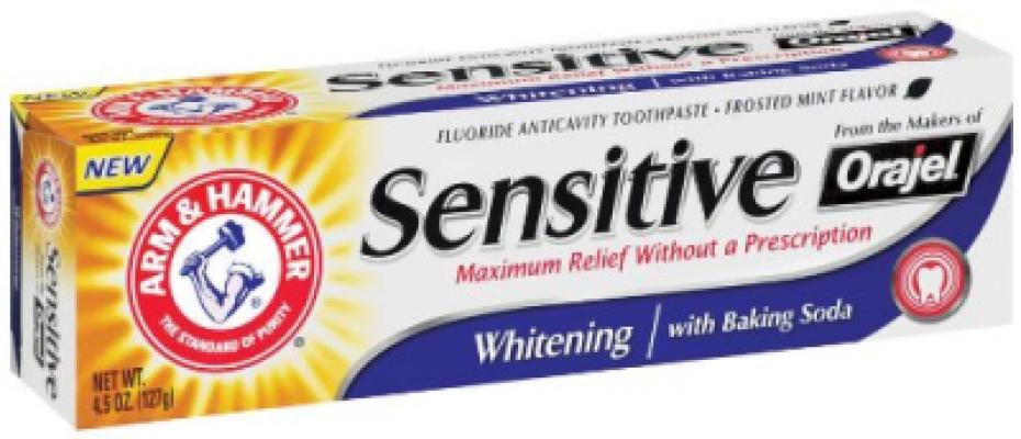 Toothpaste Sensitive Whitening