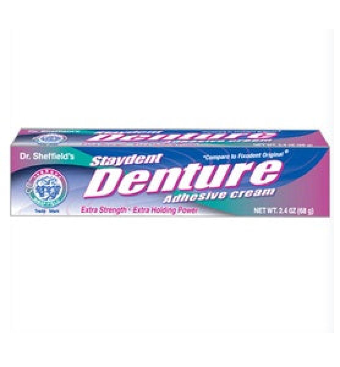 Dr Sheffield's Staydent Denture Adhesive Cream