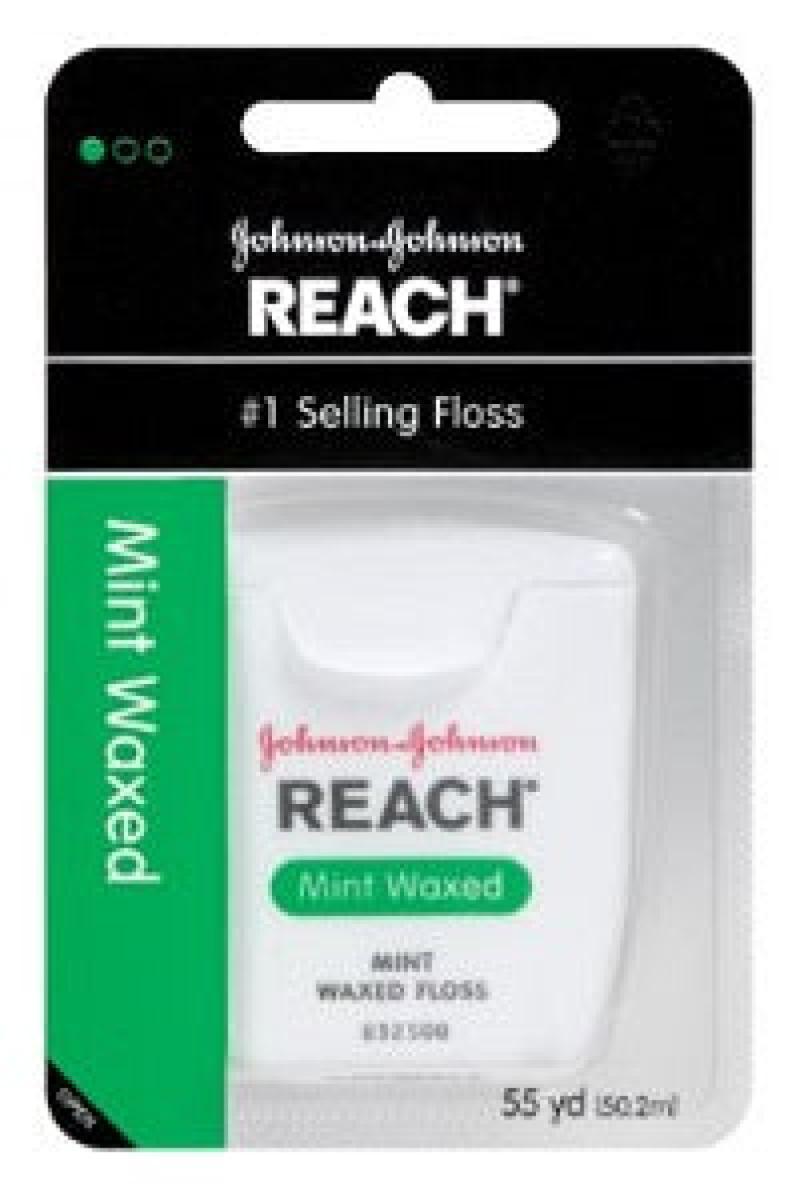 Reach Mint Waxed Dental Floss 55 Yards