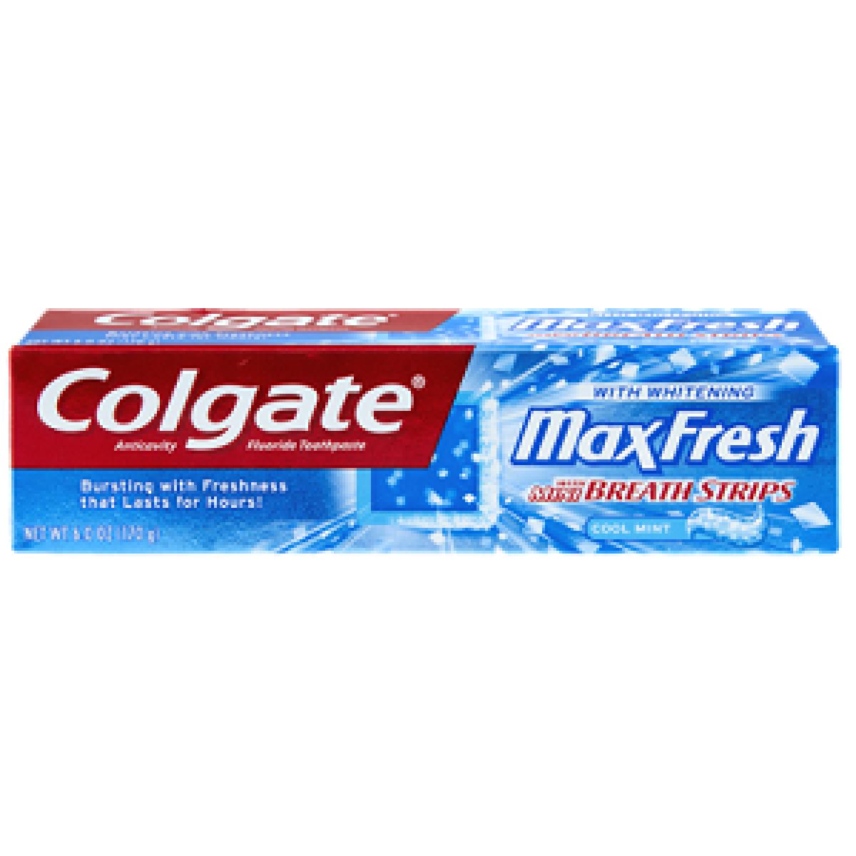 Toothpaste Max Fresh Cool Mint With Mini Breath Strips