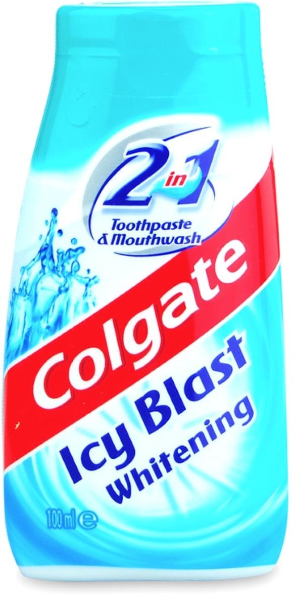 Icy Blast Whitening 2 in 1 Toothpaste & Mouthwash