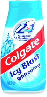 Icy Blast Whitening 2 in 1 Toothpaste & Mouthwash