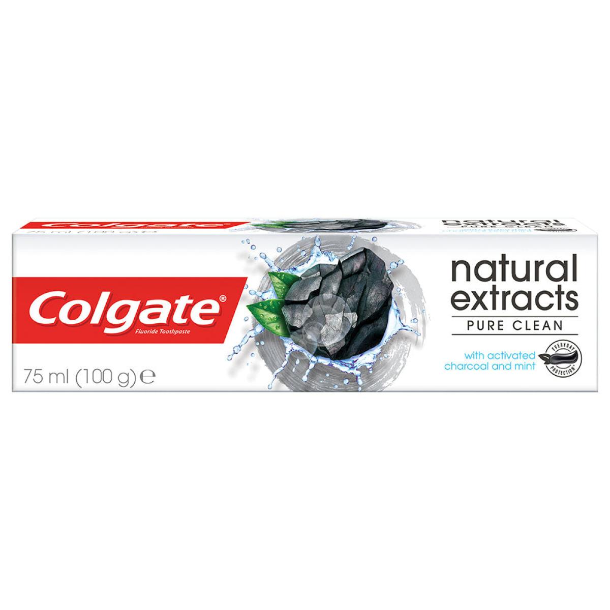 Toothpaste Natural Extracts With Activated Charcoal