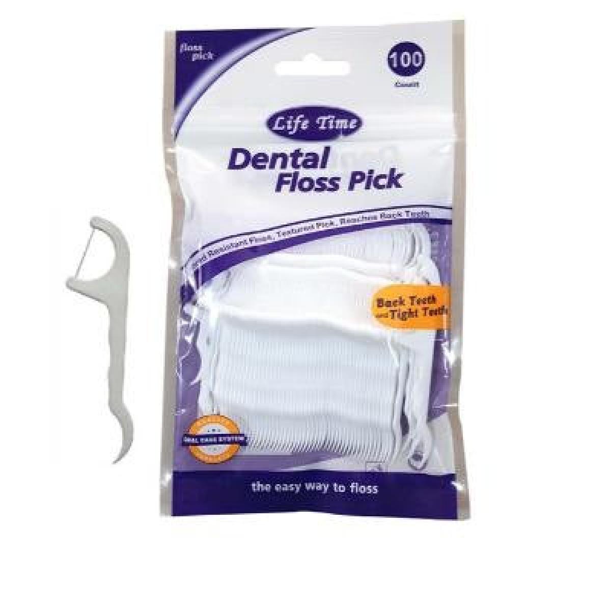 Dental Floss Pick x100