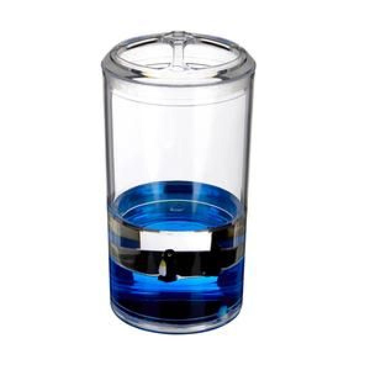 Acrylic Toothbrush Tumbler With Floating Penguins