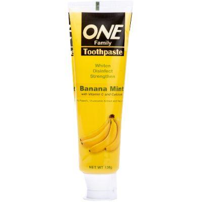 Toothpaste Banana Mint With Vitamin C & Calcium