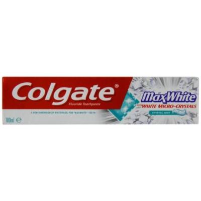 Max White Anti-Cavity Fluoride Toothpaste Crystal Mint Gel