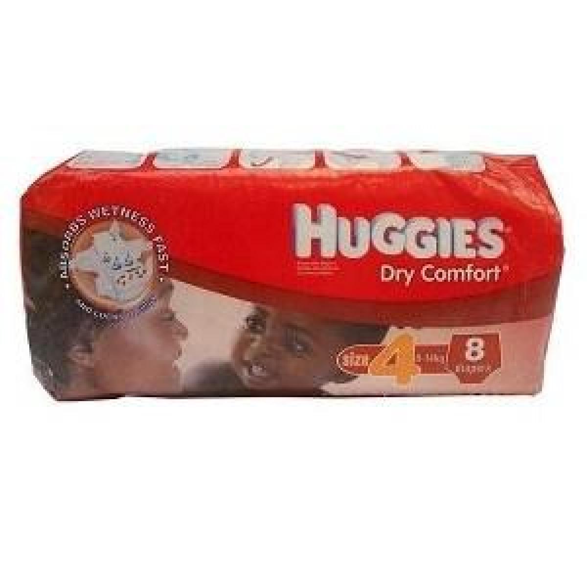 Dry Comfort Size 4 8-14 kg x8