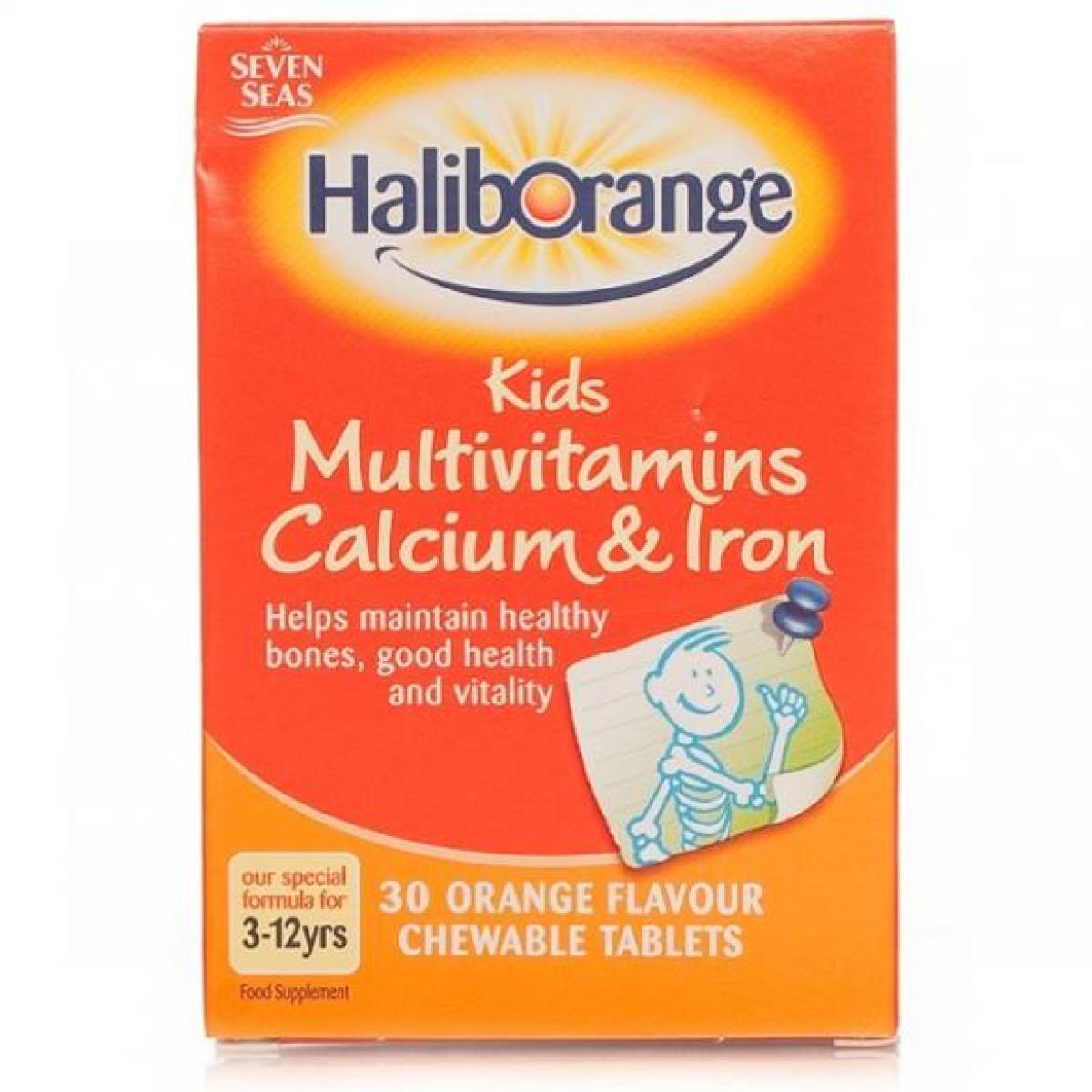 Multivitamin Calcium & Iron 30 Chewables
