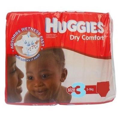 Dry Comfort Diapers Size 3 5-9 kg x36