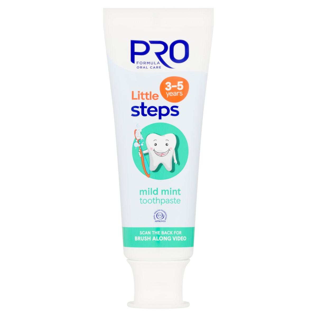 Little Steps Mild Mint Toothpaste 3-5