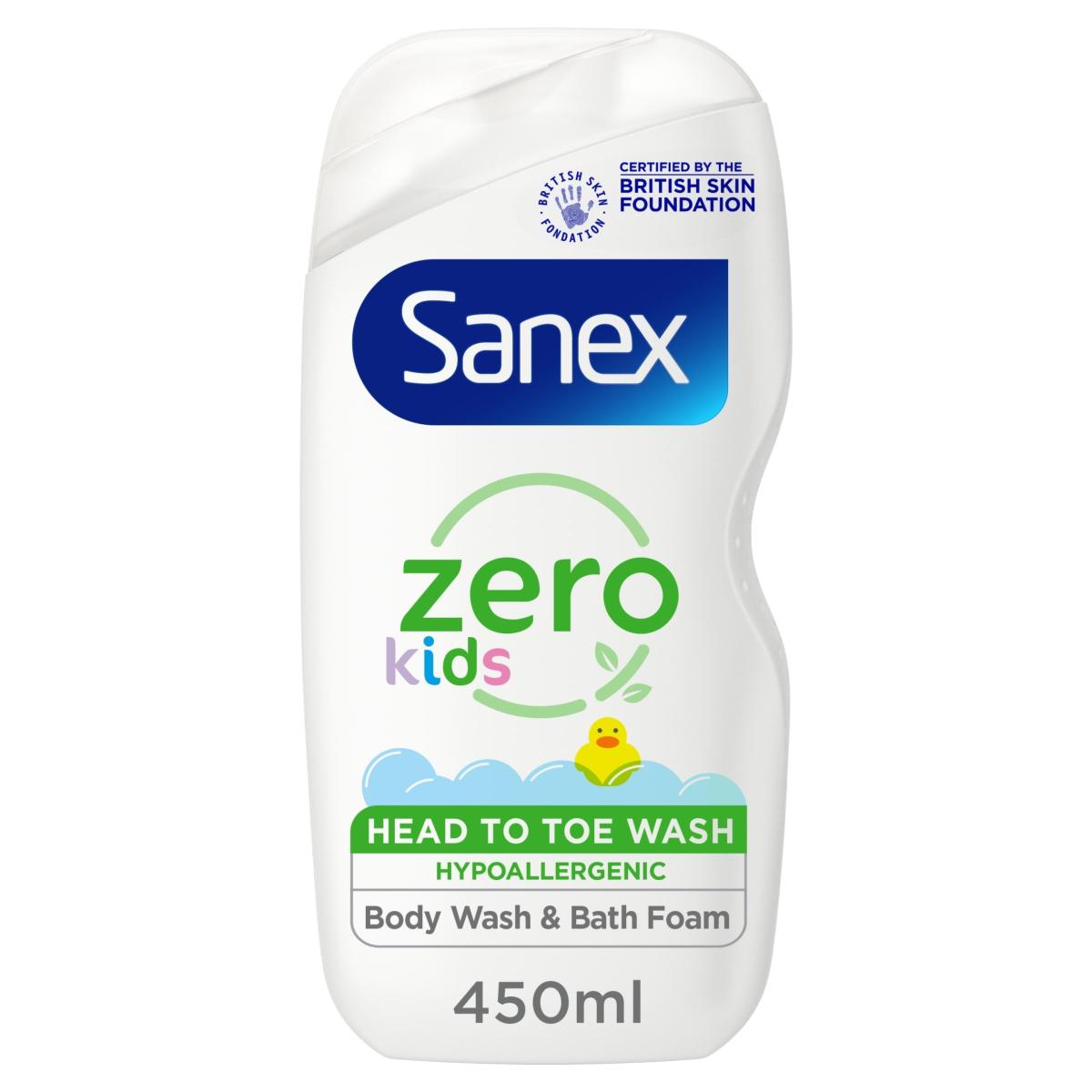 Zero % Kids Head To Toe Body Wash