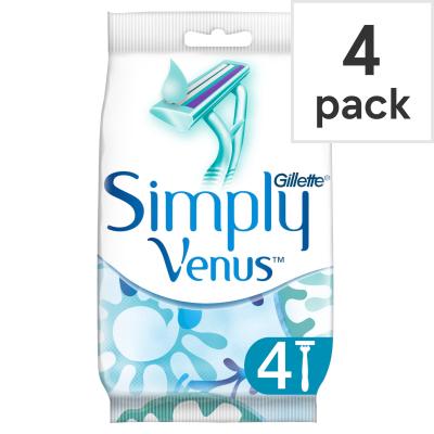 Simply Venus 2 Women's Disposable Razors
