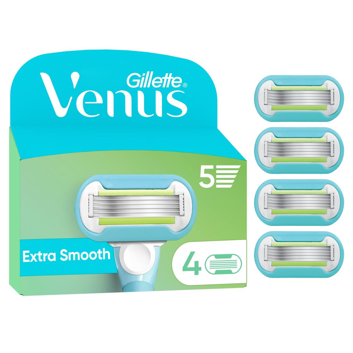 Venus Extra Smooth Women's Razor Blade Refills