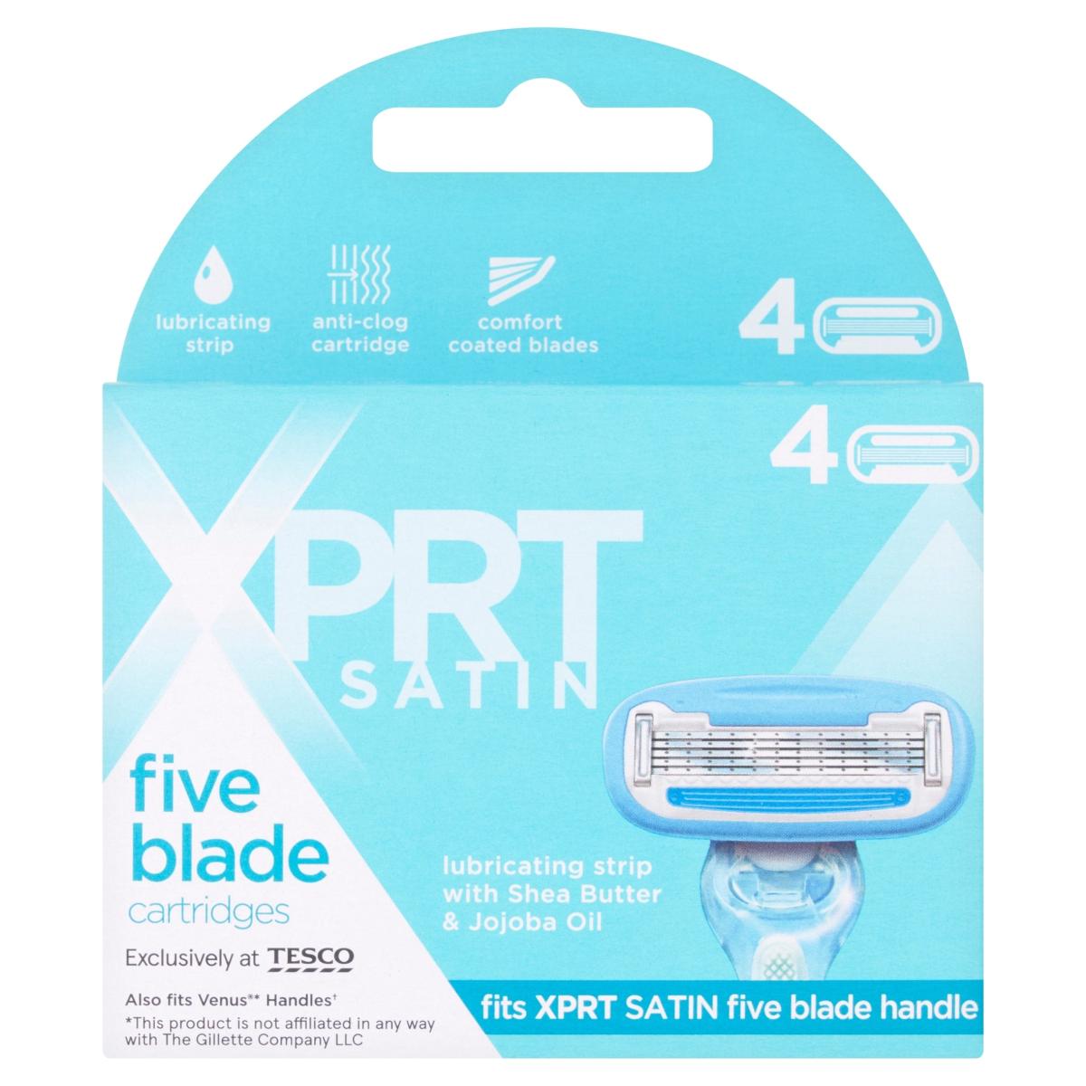 Satin Five Blade Cartridges