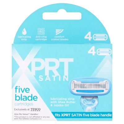 Satin Five Blade Cartridges