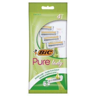 Pure Lady Razor With Stick x4