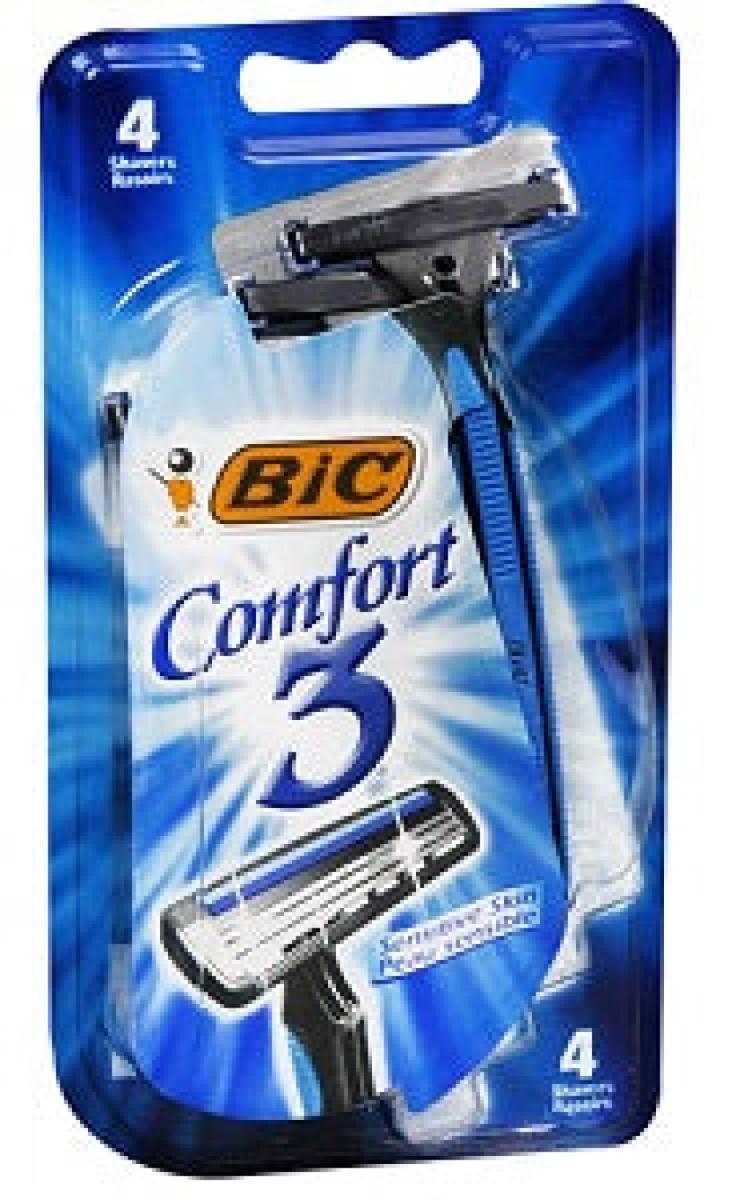 Comfort 3 Pivot Razor x4