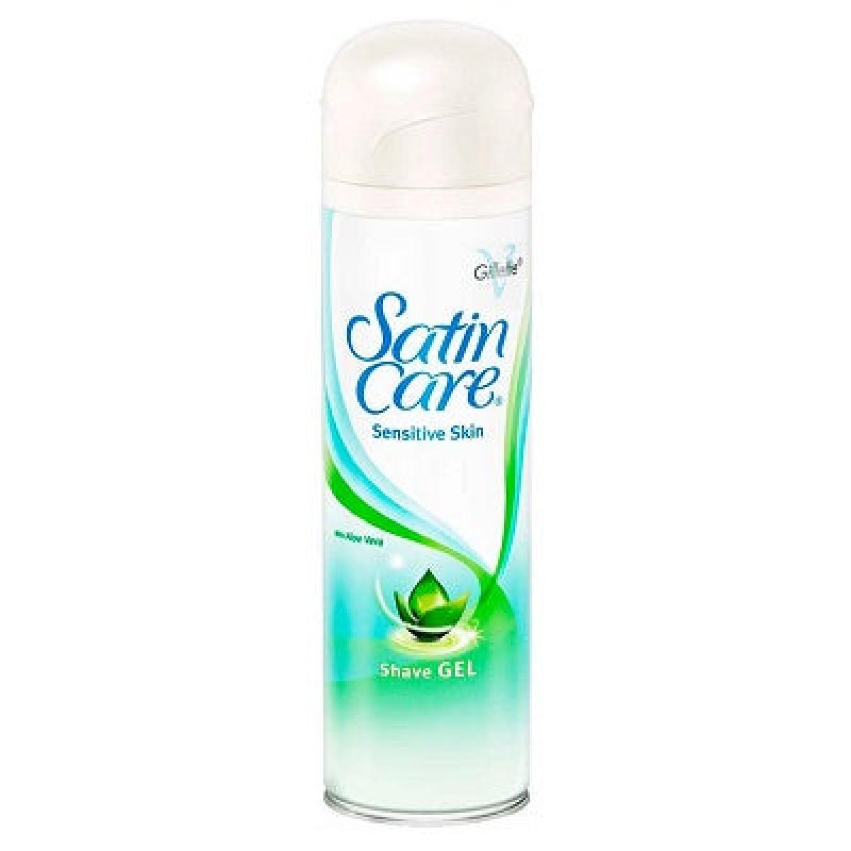 Satin Care Dry Skin Shave Gel Aloe Vera