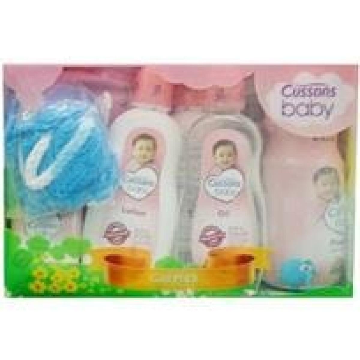 Baby Gift Pack Soft & Smooth (Soap, Lotion, Oil, Powder, Sponge)