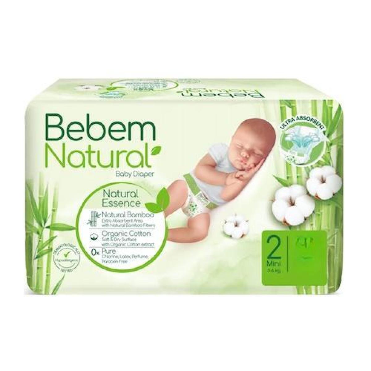Natural Essences Baby Diaper Size 2 Mini 3-6 kg x100