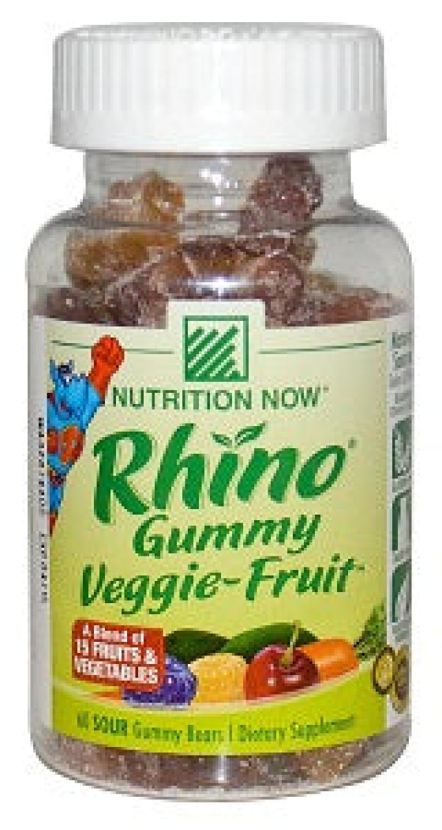 Rhino Gummy Veggie Fruit x60