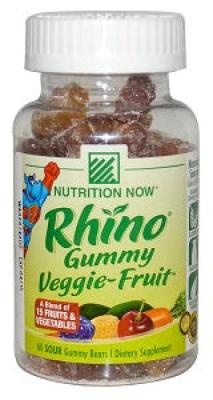 Rhino Gummy Veggie Fruit x60