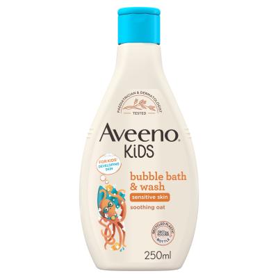 Kids Bubble Bath & Wash With Soothing Oat Extract