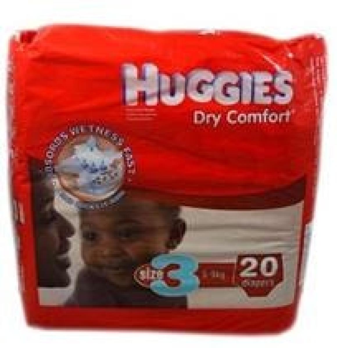 Dry Comfort Size 3 5-9 kg x20