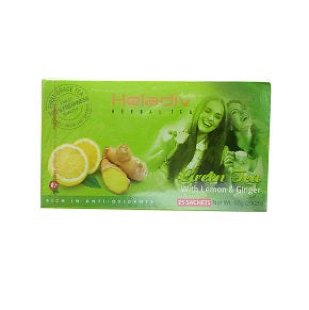 Green Tea With Lemon & Ginger