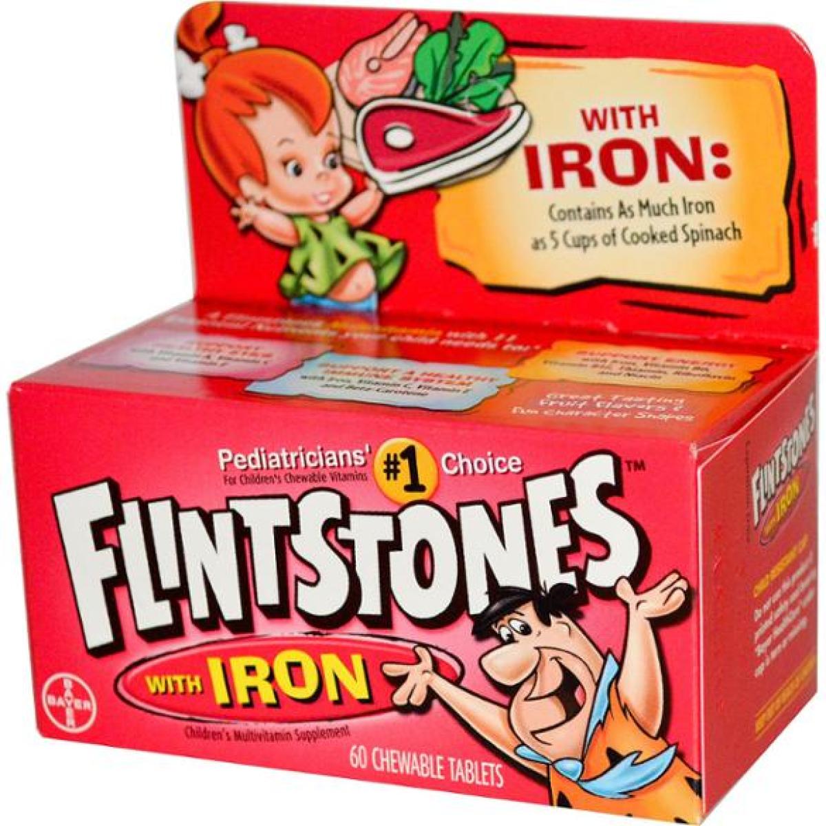 With Iron 60 Chewable Tablets