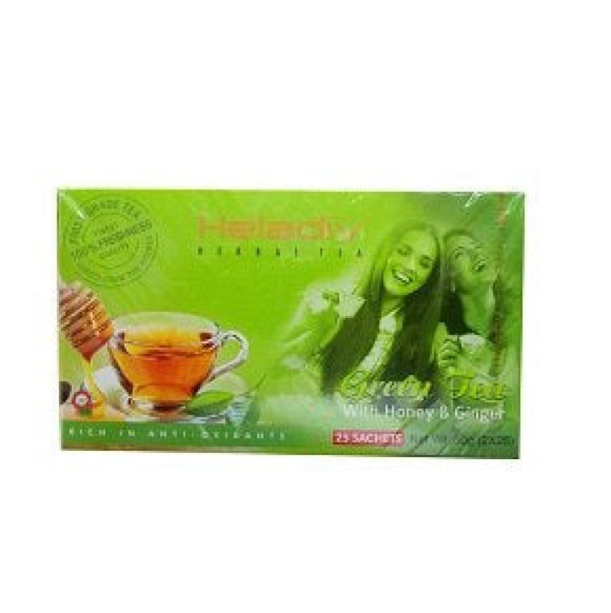 Green Tea With Honey & Ginger